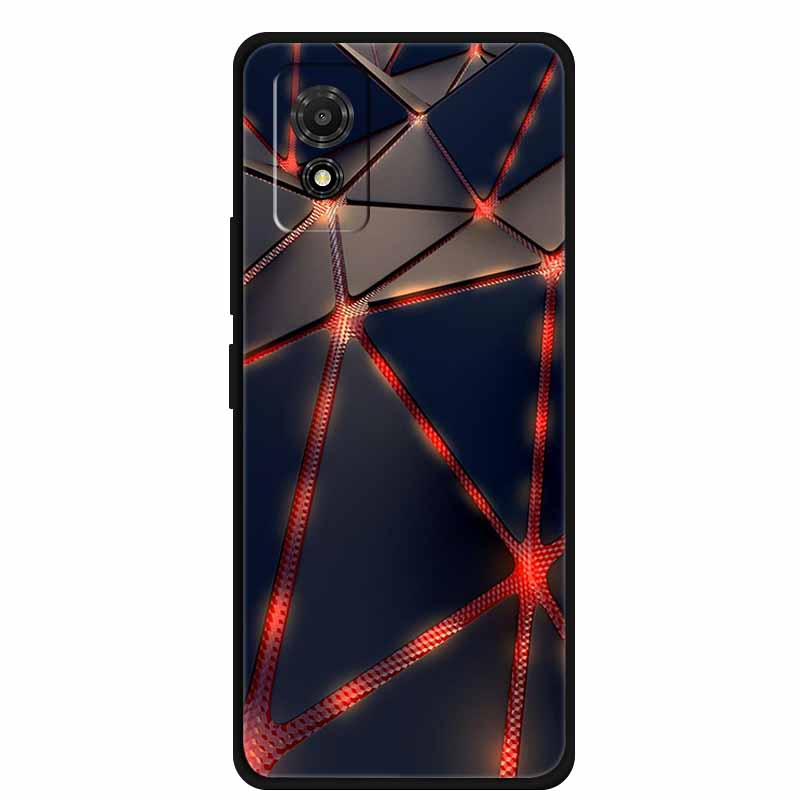 Для TCL 501 Чехол Роскошный Модный Мягкий ТПУ Защитный Силиконовый Чехол для Телефона для TCL 501 T433D Задние Крышки TCL501 etui Fundas 6.0"