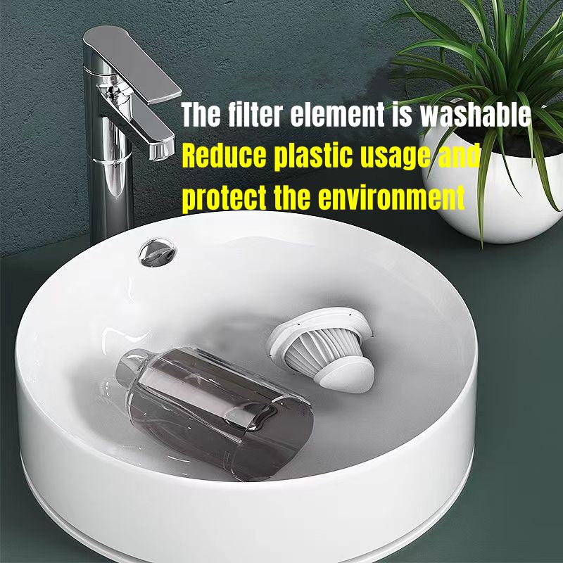 Новый беспроводной автомобильный ручной пылесос 120 Вт, мощный портативный мощный пылесос для влажной и сухой уборки с умной зарядкой, автомобильный бытовой пылесос