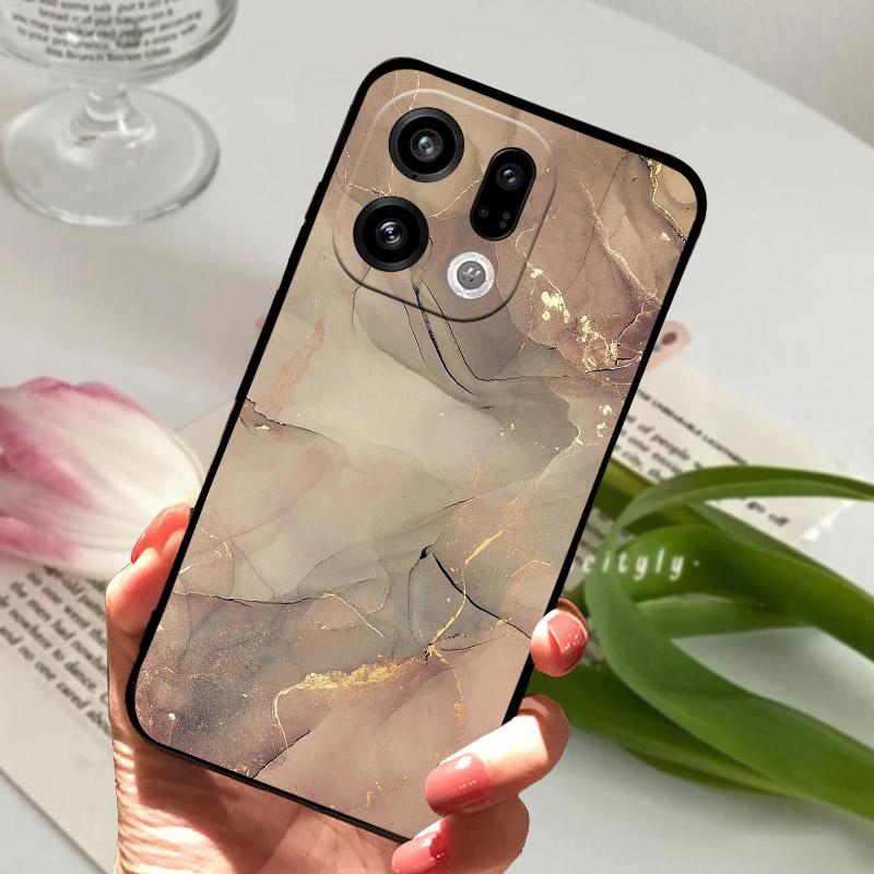 Чехол для Oppo Find X9 Pro X9 Мягкий Силиконовый TPU Чехол для OPPO Find X 9 FindX9 Pro Защита Камеры Оболочка Ударопрочный Бампер PLJ110