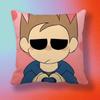 Аниме Eddsworld Том Наволочка Мягкая Микрофибра Наволочка Декор для Дома Дивана Сюрприз Декоративная с Принтом