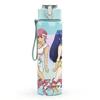 1PC Anime Girl Character Art 750ml sports water bottle leakproof straw lid outdoor office home