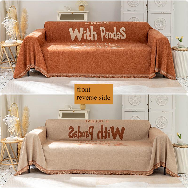 Чехол для дивана, универсальный чехол для дивана на все времена года, не нужно ничего мерить, простое скандинавское одеяло, полотенце для дивана