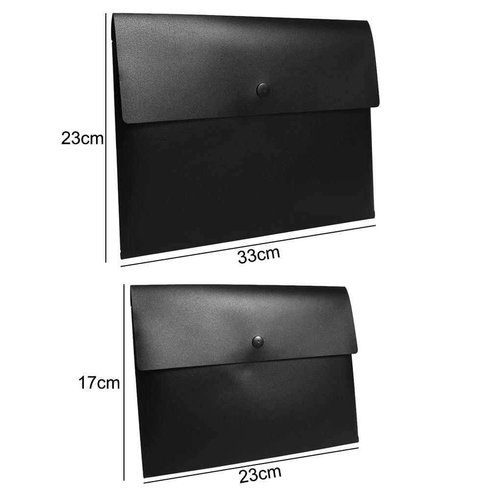 Document Organiser File Folders Pouch With Snap Button Closure File Organizer Student