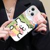Мальтийская собачка Милый Лайн Для IPhone 14 13 12 Mini 11 Pro XS Max X XR 14 Plus Закаленное Стекло Чехол