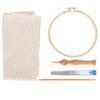 Набор для вышивания с иглой Punch Hoops DIY Coarse Wool Brass Yarn Scissors Tools Set