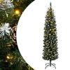 VidaXL Artificial Slim Christmas Tree 150 LED 150 Cm 3315779