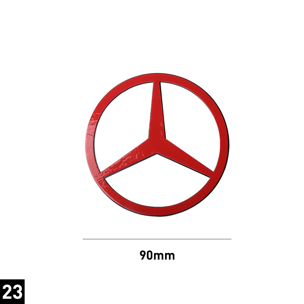 ABS Наклейка-эмблема на задний багажник автомобиля Логотип Mercedes Накладка Декаль Для Mercedes Benz Старый ML-класс W164 2006-2012 A1648170016 FC1