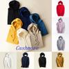 Women's Loose Sweater Knitted Soft Cashmere Hoodies Coat For Cozy Comfort