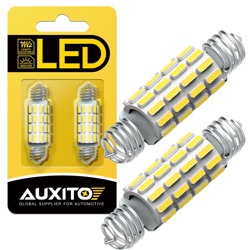 2/4Pcs C5W C10W LED Bulb Canbus 39mm 41mm 42mm LED Interior Reading Light Festoon Auto Dome License Plate Luggage Trunk Lamp