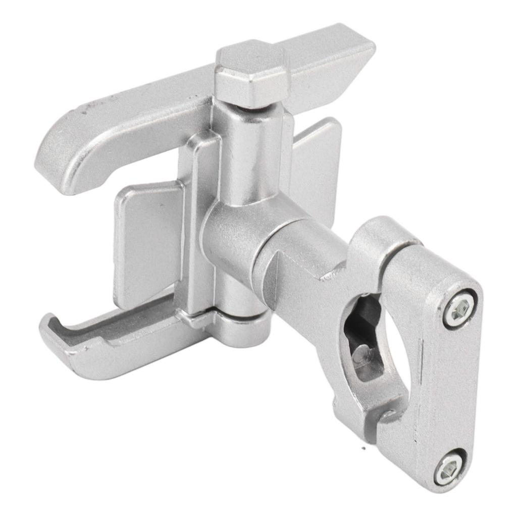 Bike Phone Mount Aluminum Alloy Silicone Pad Rotatable Impact Resistant Bike Cell Phone Holder for