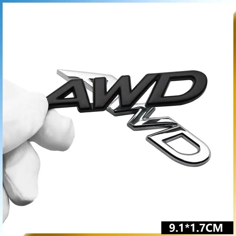 3D Metal AWD 2.0 2.5 Car Styling Rear Trunk Emblem Badge Decal Stickers For Mazda 3 2 5 Atenza Axela CX-5 MX-5 MX-30 CX-9 CX5 D11