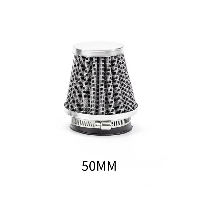 1pc Universal 35-60mm Motorcycle Tapered Air Filter Cleaner Dirt Pit High Air Flow Filter Conical Air Filter Dirt Cleaner Air Filters 7
