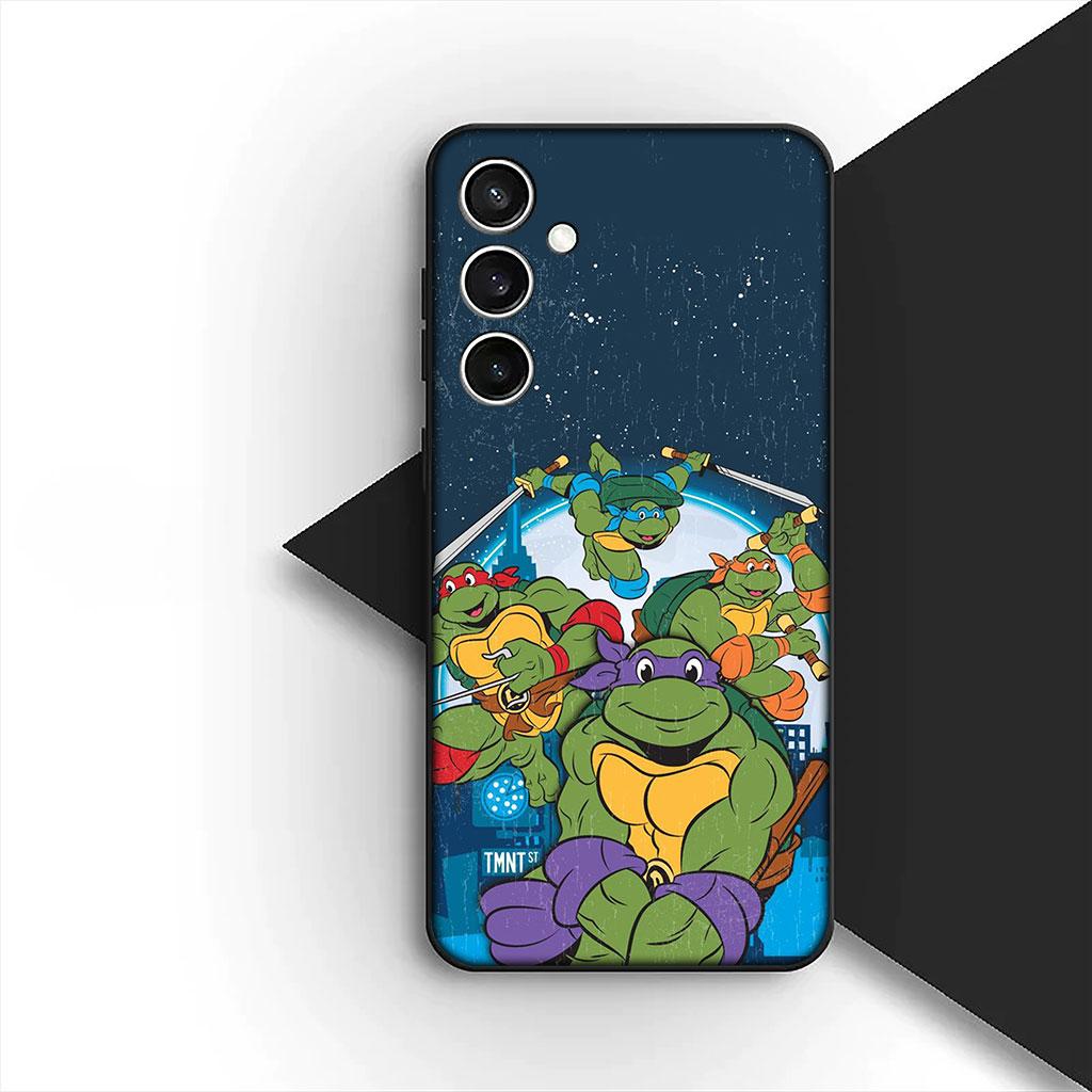 Phone Cover for Motorola Moto G86 G57 E14 E15 G14 G34 G35 G84 G24 A54 G15 Power E22 Soft Case Ninjas Anime T-Turtles Cartoon