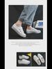 F003 Women's Trendy Low-Top Velcro Canvas Shoes - Casual Rubber Sole Sneakers