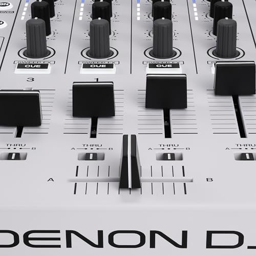 Denon DJ SC LIVE 4 Standalone DJ Controller with Stem Separation, 4-Deck DJ Equipment, Wi-Fi Streaming, Built-in Speakers, Serato DJ Pro Virtual DJ Co