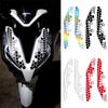 Motorcycle Stickers Self-Adhesive Honeycomb Decorative Car Stickers 2pcs Motorcycle DIY Sticker Car Lovers Holiday Birthday Gift