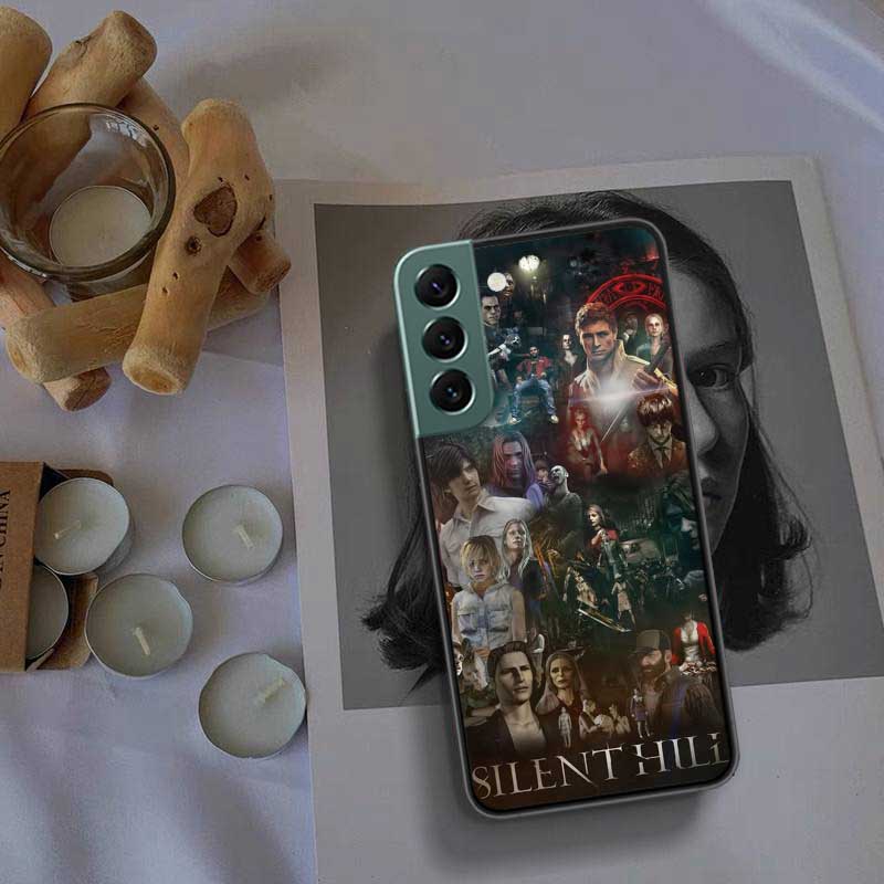 Игры S-Silent Hill Чехол для телефона для Samsung Galaxy S22 S25 Ultra S21 S10 Plus S26 Edge S20 S23 S24 FE Чехол Силиконовый Мягкий ТПУ