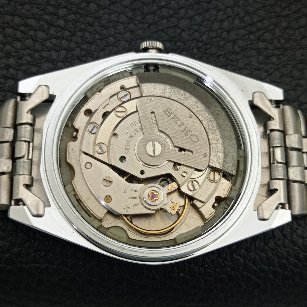 ОТРЕМОНТИРОВАННЫЕ МУЖСКИЕ ВИНТАЖНЫЕ ЖЕЛТЫЕ ЧАСЫ SEIKO 5 AUTOMATIC 6309A JAPAN a442913-1