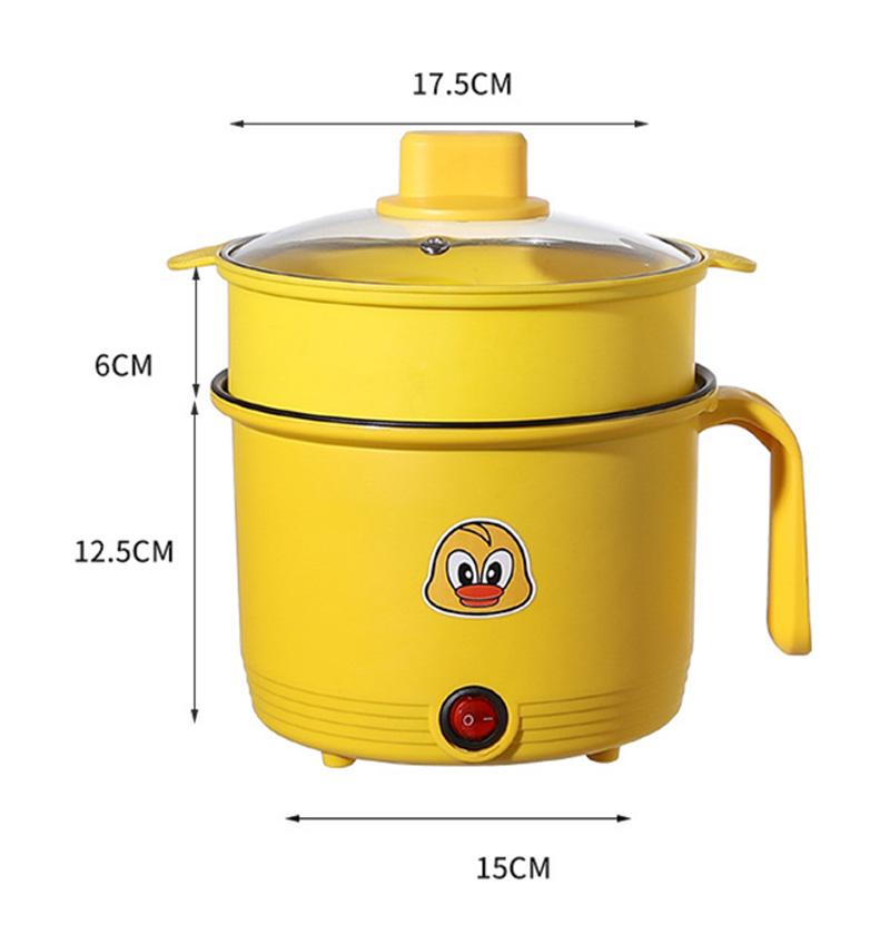 Электрическая кастрюля с антипригарным покрытием и пароваркой