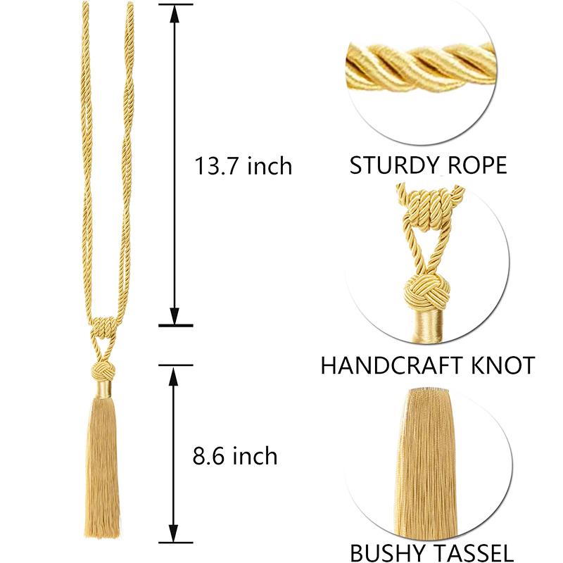 1 шт., высококачественные подхваты для штор ручной работы, ручные тканые подхваты, домашние декоративные кисточки, подхваты, 12 цветов