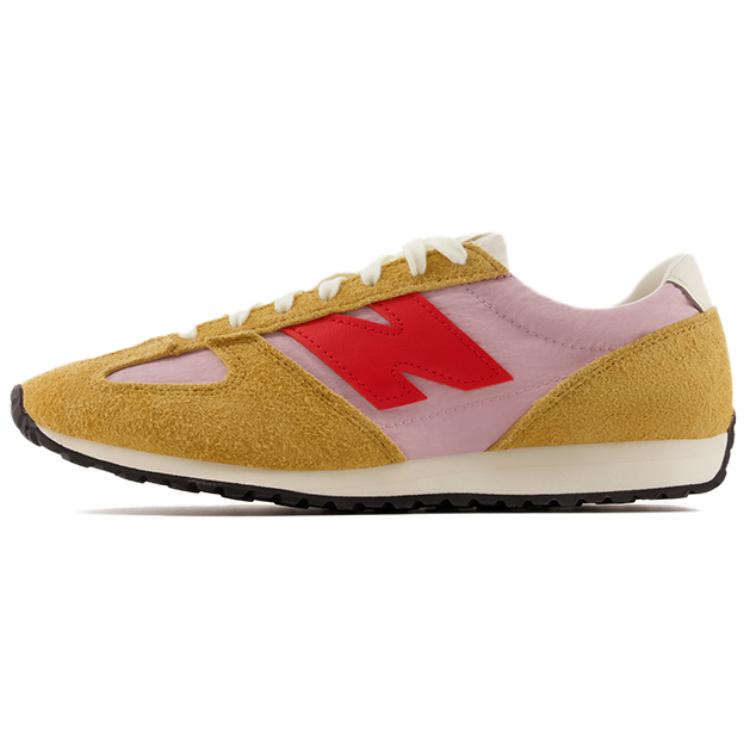 New Balance Унисекс 471 Модные Удобные Прочные Низкие Повседневные Кроссовки Желтый Розовый U471AC