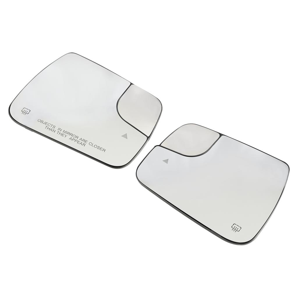 2 × Зеркальное стекло заднего вида с мертвой зоной + подогревом для Dodge Ram 1500 2500 19-22