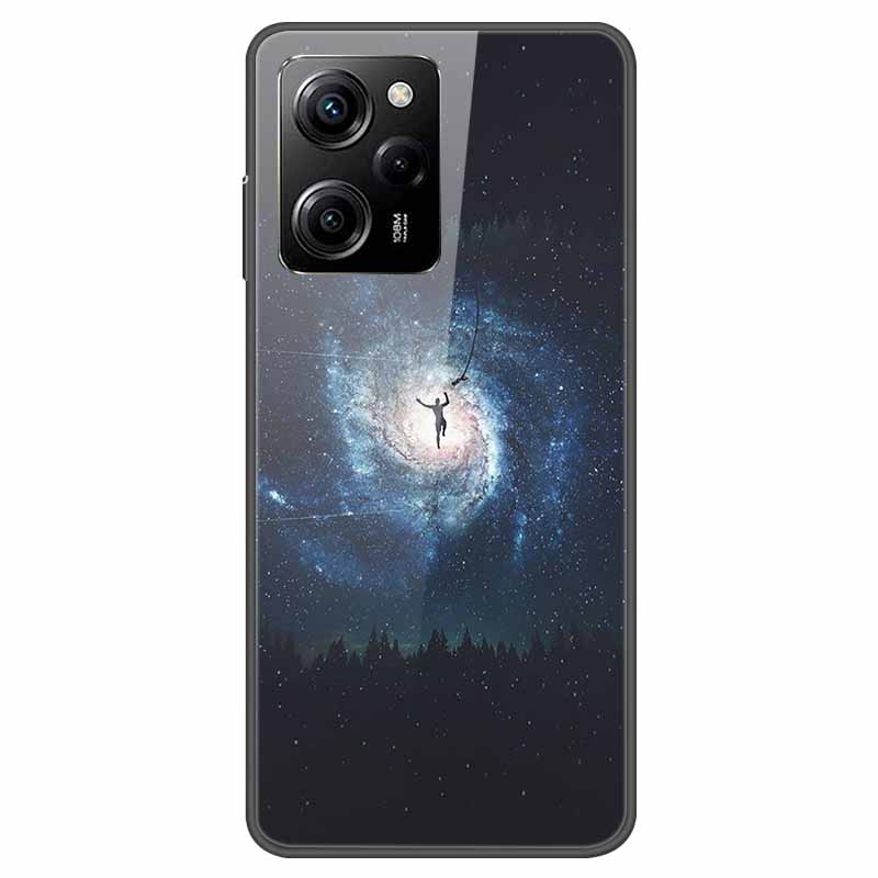 Чехол для Redmi Note 12 Pro Чехол для Redmi Note12 5G Закаленное Стекло Жесткая Задняя Крышка Для Redmi Note 12 Pro Plus 5G Чехол Чехол Звездное Небо