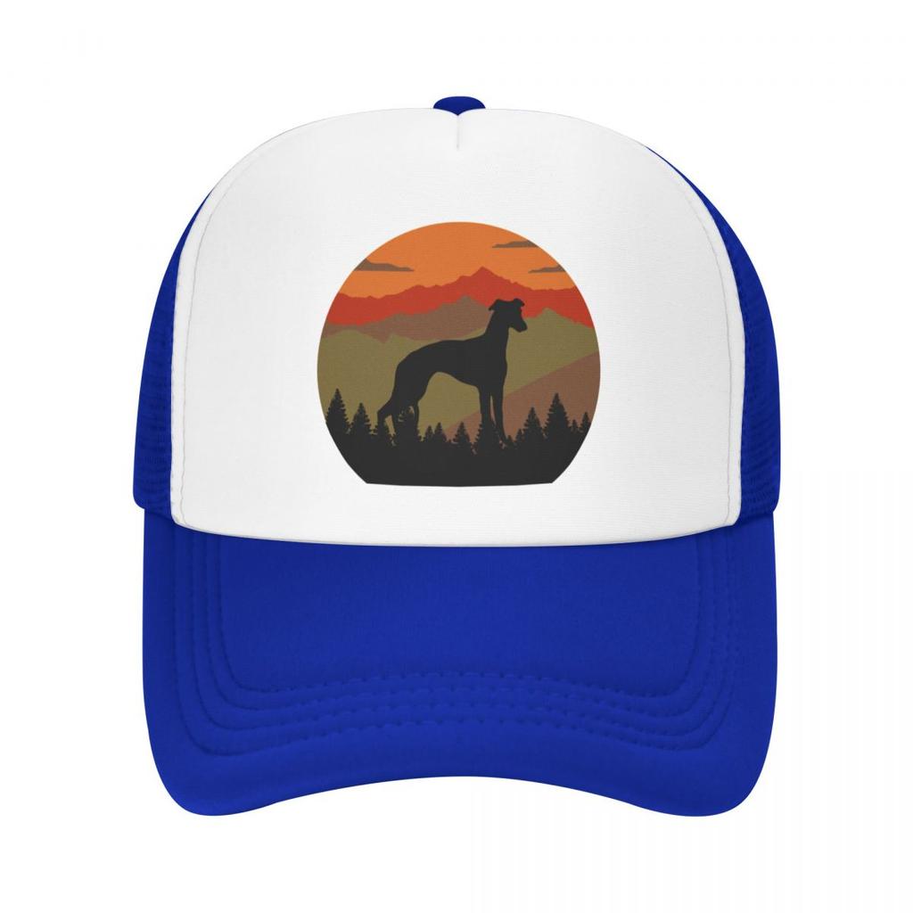 Винтажная бейсболка с изображением неба, гор, страны, дикой природы, уиппета, собаки, подарок, модная бейсболка, шляпа дерби, мужские и женские шляпы