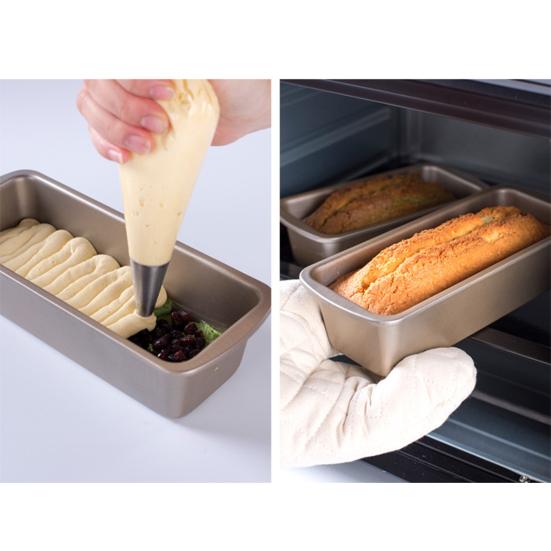 Cake Mold Non-stick Toast Box High Temperature Resistant Carbon Steel Baking Mold for Home Kitchen Party