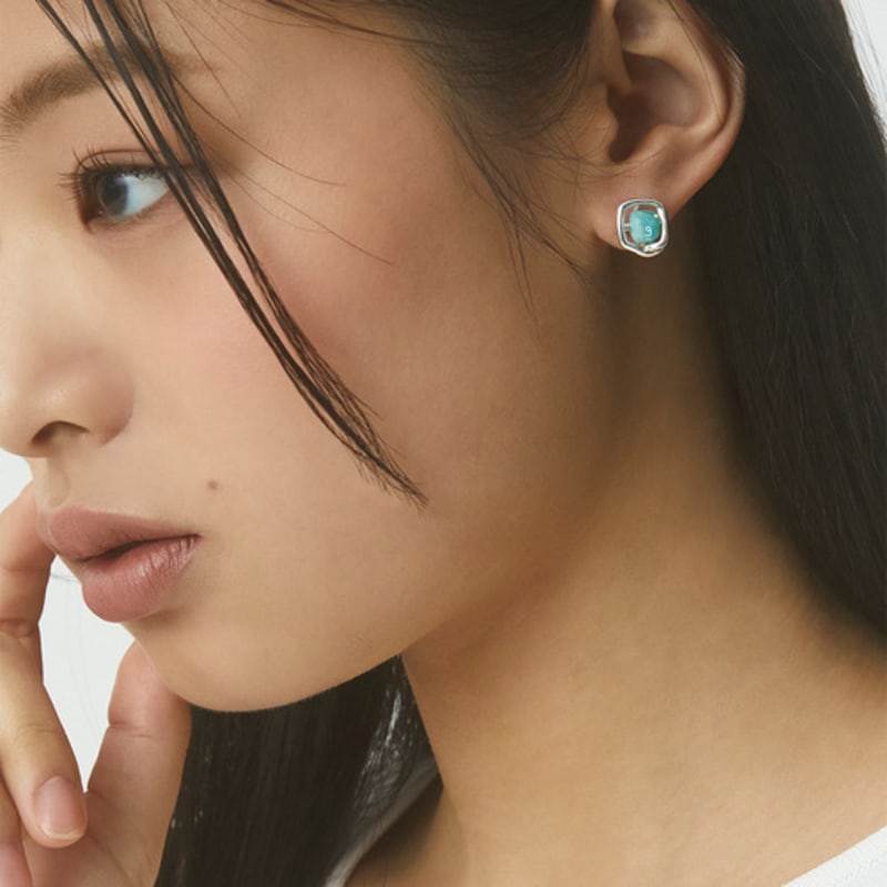 NEUF PIECE NEUF PIECE RUSSIAN AMAZONITE earrings