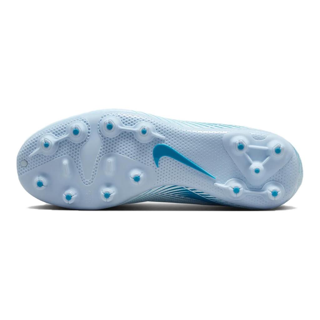 Nike Mercurial Vapor 16 Comfortable Versatile Fashion Non-Slip Durable Low-Top Soccer Shoes Kids Sneaker Blue FQ8407-400