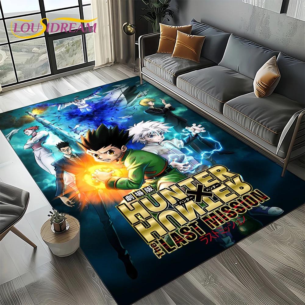 HxH Аниме Hunter×Hunter Мультяшный Ковер Коврик для Спальни Гостиной Дома Украшение Дивана, Детский Большой Декор Напольный Коврик Подарок