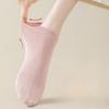 Women's Thin All-cotton Short Socks, Girls' Summer Heels Won't Fall Off, Anti-odor Pure Cotton Boat Socks, Women's Summer