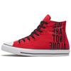Chuck Taylor All Star Удобные и Стильные Высокие Кеды из Канваса Унисекс Красные