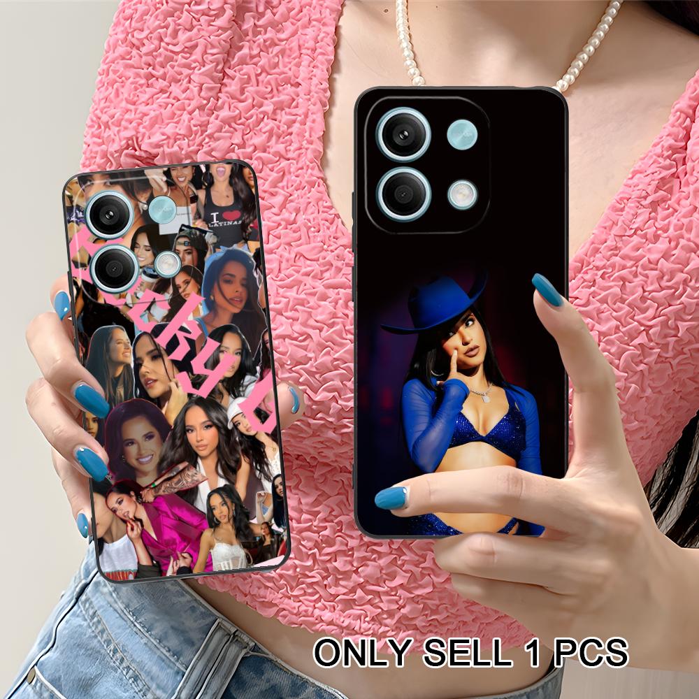 Модный матовый чехол из ТПУ Becky G для мобильного телефона Xiaomi Redmi 15 14 13 12 A5 3 2 1 C Plus 4G 5G, цветная печать