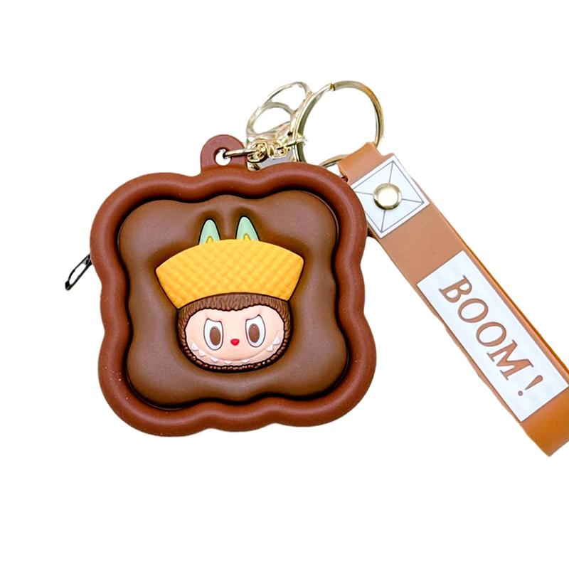 Кавайная капибара кошелек для монет мультяшный забавный аква дельфин брелок мини-сумка кулон креативная сумка для хранения наушников