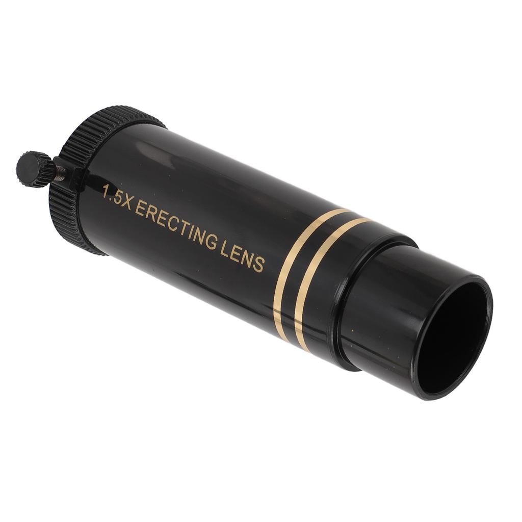 1,25-дюймовый 1,5-кратный оборачивающийся окуляр для рефлекторного телескопа с фиксирующим винтом, широкоугольный астрономический