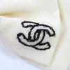 CHANEL hair accessory Ribbon barrette white silk Women 25C AAA730 Used