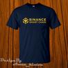 Мужские и женские футболки Binance Smart Chain Крипто-логотип Футболка Сделано в США Рубашка Хлопок