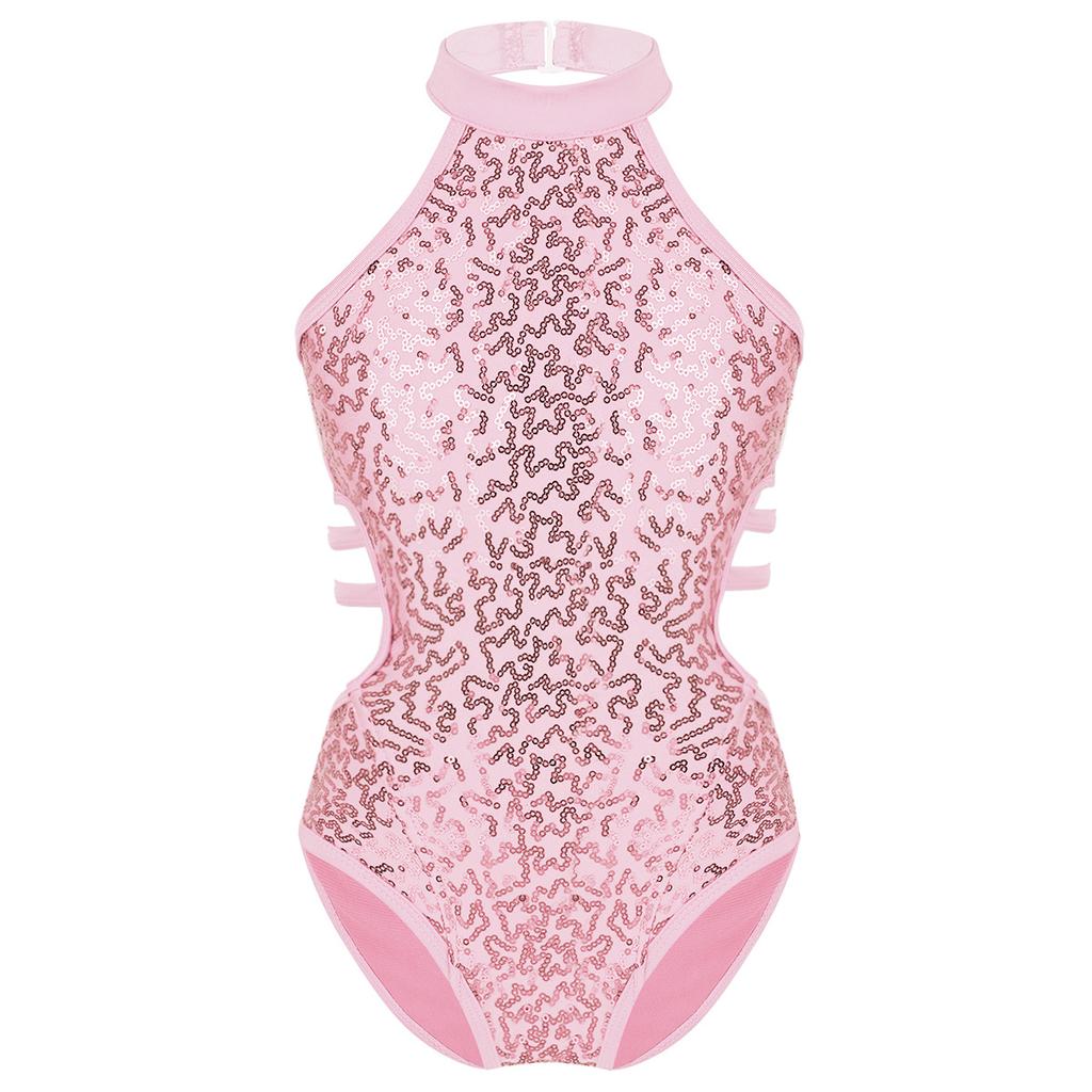 Балетное платье-пачка с блестками для маленьких девочек, гимнастическое трико для балерины, танцевальная одежда, костюм