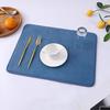 Microfiber Drying Mat Super Absorbent Quick-Dry Dish Drying Pad for Kitchen Countertop Heat Resistant Dining Table Mat for Pots Pans Cups