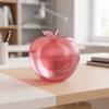 Apples Squeeze Toy with Leaf, Slow Rise Candy Stress Reliever, Soft TPR Fidget Ball for Adults, Clear Cute Fruit Shape Desk Gift