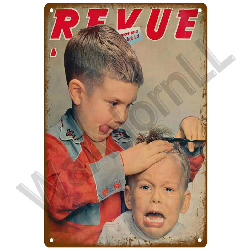 Парикмахерская Ретро Паб Бар украшения жестяная вывеска потертый шик домашний декор доска металлическая вывеска настенный постер винтажный декор искусство винтаж