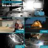 Аксессуары для электроинструмента Для аккумулятора Makita 18V Светодиодный рабочий фонарь Аварийная лампа Фонарик Фонарь Прожектор С двойным USB BL1 E4R5