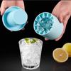 Silicone Ice Cube Mold Round Ice Bucket Summer Homemade DIY Refrigerator Freeze Ice Maker Creative Mold Barware Tools