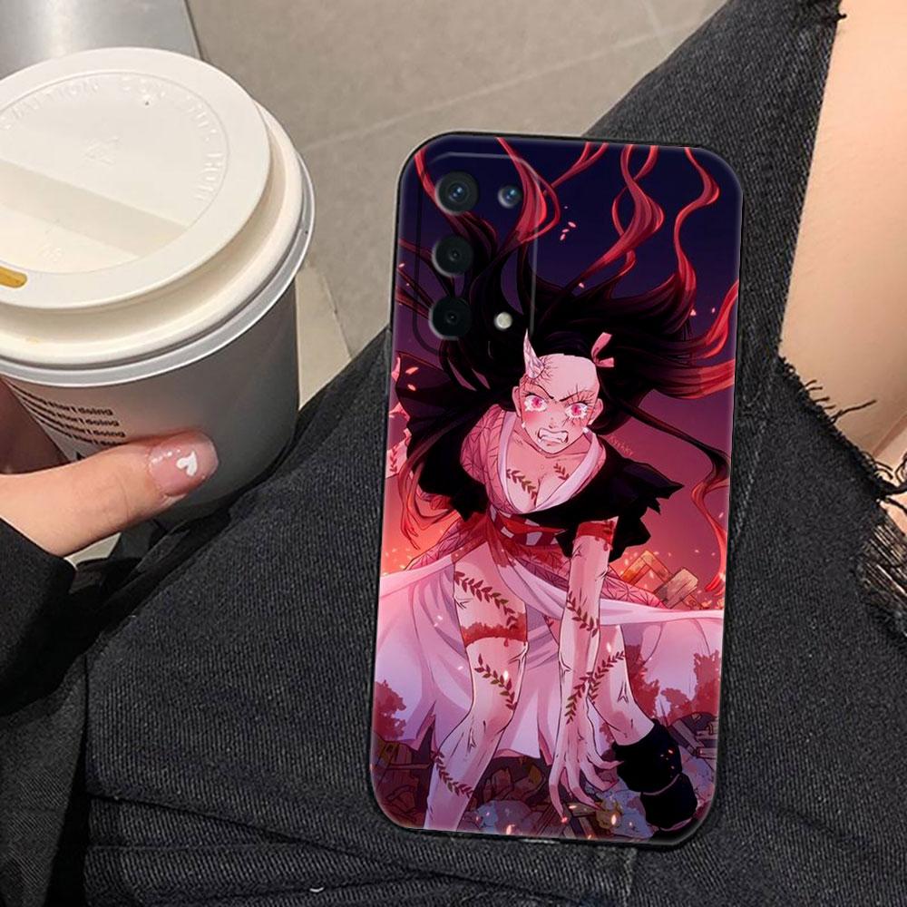 Чехол для телефона Demons Slayers Tanjiro для OPPO F31 A5X A6X A5 A6 A17 A16 A38 A53 A54 A55 A57 A58 A60 A74 A78 A92 A93 A94