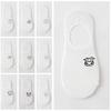10Pairs Thin Cute Boat Socks Sweet Bear White Socks Fashion Women Invisible Socks  Comfortable