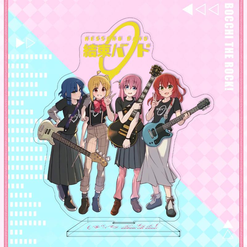 Подставка для модели аниме Bocchi The Rock Girls, Gotou Hitori Ijichi Nijika Yamada Ryo Kita Ikuyo, держатель для стенда