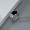 European-American Minimalist Men's Hip-Hop Street Style Ring