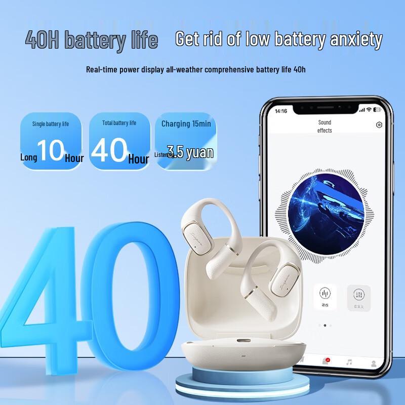 Edifier Evo Open Ear-Hook Wireless Earbuds